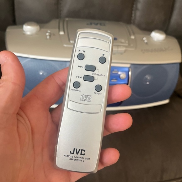 JVC RC-ST1 AM/FM CD Cassette Boombox Power Cord 2003 RARE - Picture 6 of 8